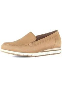 Slipper Gabor "Slipper", Damen, Gr. 41, braun, Schuhe Slipper