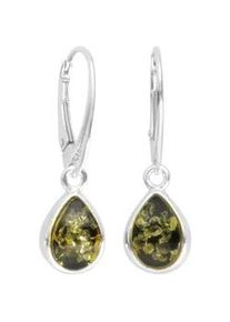 Paar Ohrh&auml;nger OSTSEE-SCHMUCK "- Enela - Silber 925/000 - Bernstein" Gr. 31, silber (silber 925, silberfarben, wei&szlig;), Ohrringe, Damen, Silber 925 (Sterlingsilber)