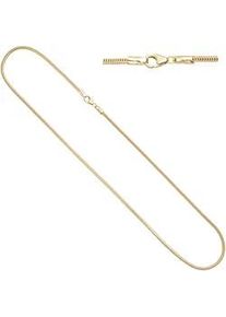 Goldkette Jobo "Schlangenkette 1,9 mm" Gr. 42, gelbgold 333, Halsketten, Damen, 42cm, Gelbgold 333, Goldkette, 8 Karat 333 Gold