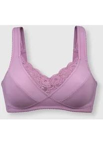 Entlastungs-BH, Damen, Gr. 105, Cup E, orchidee, 82% Polyamid, 18% Elasthan, BHs Entlastungs-BH