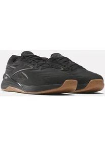 Trainingsschuh Reebok "NANO X5 EDGE", Herren, Gr. 45,5, schwarz, grau 5, Synthetik, Textil, Schuhe