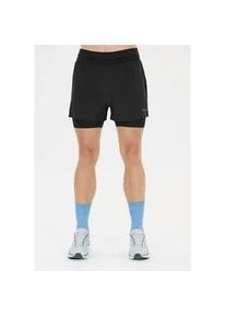 Shorts Endurance "Less", Herren, Gr. M, US-Gr&ouml;&szlig;en, schwarz, 95% Polyester, 5% Elasthan, unifarben, kurz, Hosen Shorts, 4-Wege Stretch