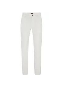 Chinohose BOSS ORANGE "slim", Herren, Gr. 36, L&auml;nge 34, natural106, Web, Obermaterial: 97% Baumwolle, 3% Elasthan, slim fit kn&ouml;chellang, Hosen Chinohose, mit Ges&auml;&szlig;taschen