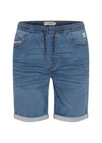 Jeansshorts 11 Project "Jeansshorts PRBarne", Herren, Gr. L, N-Gr, blau (denim middle blau), Obermaterial: 85% Baumwolle CO. 13% Polyester PES. 2% Elasthan EL., Jeans Jeansshorts