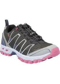 Outdoorschuh CMP "ALTAK WMN TRAIL SHOES", Damen, Gr. 40, piombo, grigio, pink fluo, Synthetik, Schuhe Outdoorschuh
