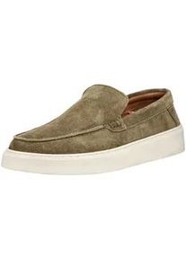 Slipper Gioseppo "Gioseppo Slipper Veloursleder", Herren, Gr. 44, khaki, Veloursleder, Schuhe Slipper