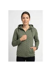 Fleecejacke CMP, Damen, Gr. 48, avocado meliert, Obermaterial: 90% Polyester, 10% Elasthan, Jacken Fleecejacke