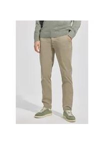 Chinohose Street One MEN, Herren, Gr. 40, L&auml;nge 32, warm sand, Web, 98% Baumwolle, 2% Elasthan, unifarben, regular fit kn&ouml;chellang, Hosen Chinohose, Middle Waist