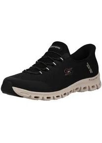 Sneaker Skechers "Skechers Sneaker Textil", Damen, Gr. 38, schwarz, wei&szlig;, Textil, Schuhe Sneaker