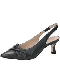 Pumps Caprice "Caprice Pumps Leder", Damen, Gr. 38, ocean, Leder, Schuhe Pumps