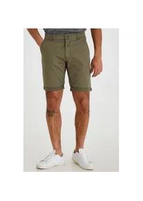 Chinoshorts Blend "BHBrix", Herren, Gr. 3XL, US-Gr&ouml;&szlig;en, gr&uuml;n (dusty olive), Web, 97% Baumwolle, 3% Elasthan, unifarben, regular fit kurz, Hosen Chinoshorts, Stilvolle Chino Shorts mit Eingrifftaschen