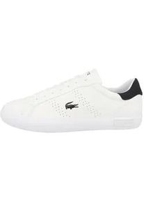 Sneaker Lacoste "Lacoste Powercourt 2.0 225 1 Sneaker low Herren Schuhe", Herren, Gr. 46, schwarz, Glattleder, Schuhe Sneaker, Verst&auml;rkte Ferse