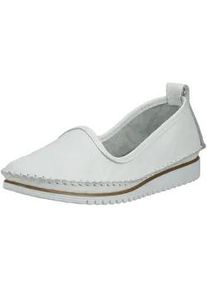 Slipper Andrea Conti "Andrea Conti Slipper Leder", Damen, Gr. 42, wei&szlig;, Leder, Schuhe Slipper