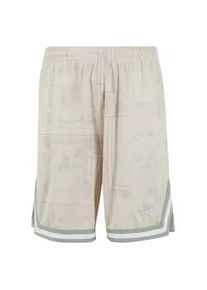 Shorts Karl Kani "Karl Kani Varsity Paisley Mesh Shorts", Herren, Gr. S, US-Gr&ouml;&szlig;en, sand, schwarzsand, 100% Polyester, loose fit, Hosen Shorts
