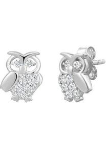 Paar Ohrstecker Rafaela Donata "Set: RD5009", silber (silber, wei&szlig;), Ohrringe, Damen, 9,9mm,mit Zirkonia, Silber 925 (Sterlingsilber), mit Zirkonia