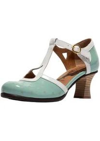 Pumps Fly London "Fly London Pumps Leder", Damen, Gr. 38, mint, Leder, Schuhe Pumps