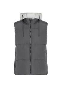 Steppweste Blend "Steppweste BHELWIN", Herren, Gr. S, grau (asphalt), Obermaterial: 100% Polyester PES., Westen Steppweste