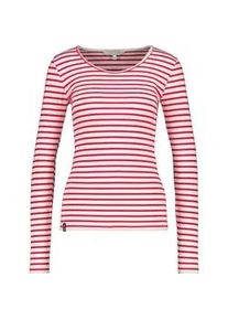 alife and kickin Langarmshirt ALIFE & KICKIN "Damen BerthaAK A", Damen, Gr. XL, fuchsia, 95% Baumwolle, 5% Elasthan, Shirts Langarmshirt
