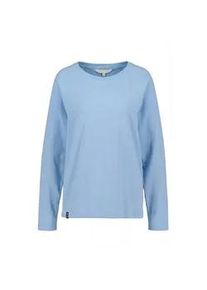 alife and kickin Langarmshirt ALIFE & KICKIN "Damen GaiaAK A", Damen, Gr. XS, fjord, 100% Baumwolle (Bio), Shirts Langarmshirt