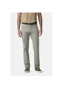 Chinos MEYER "Bonn 1-5075", Herren, Gr. 26, Normalgr&ouml;&szlig;en, lindgr&uuml;n, 96% Baumwolle, 4% Elasthan, unifarben, regular fit lang, Hosen, Modern-GOTS-zertifiziert