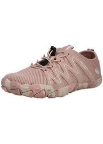 Trekkingschuh Dockers BY GERLI "Dockers by Gerli Wanderschuhe Textil", Damen, Gr. 40, rosa, wei&szlig;, Textil, Schuhe Trekkingschuh