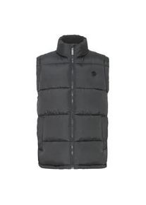 !Solid Steppweste SOLID "Steppweste SDMARLIN", Herren, Gr. L, grau (forged iron), Obermaterial: 100% Polyester PES., Westen Steppweste