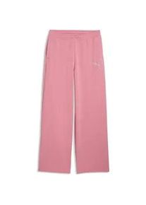 Sporthose Puma "Essentials Graphics Bedazzled Slouchy Hose Damen", Damen, Gr. S, Normalgr&ouml;&szlig;en, wild pink, Obermaterial: 68% Baumwolle, 32% Polyester; Taschenfutter: 100% Baumwolle, oversize, Hosen Sporthose