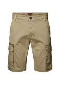 Cargoshorts MCS "MCS cargo shorts MCBrock", Herren, Gr. M, Normalgr&ouml;&szlig;en, laurel oak, Obermaterial: 97% Baumwolle, 3% Elasthan, Hosen