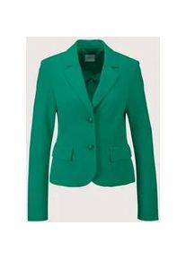 Madeleine Mode Jackenblazer MADELEINE "Blazer Kurzer Jersey-Blazer", Damen, Gr. 42, gr&uuml;n (opalgr&uuml;n), Obermaterial: 65% Viskose CV. 30% Polyamid PA. 5% Elasthan EL., Modern, normal, Blazer
