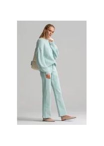 Regular-fit-Jeans SENSES.THE LABEL, Damen, Gr. 32, crystal aqua, Denim/Jeans, Material: 98% Baumwolle, 2% Elasthan, unifarben, regular fit, Jeans, mit Leistentaschen vorne