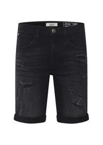 Jeansshorts Blend "Jeansshorts BHDeniz", Herren, Gr. XXXL, N-Gr, schwarz (denim schwarz), Web, Obermaterial: 98% Baumwolle CO. 2% Elasthan EL., unifarben, regular fit kurz, Jeans Jeansshorts