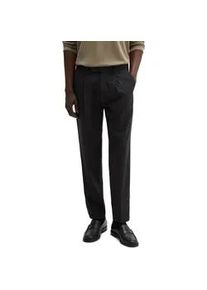 Marc O'Polo Chinohose MARC O'POLO "aus sommerlichem Woll-Mix", Herren, Gr. 34, L&auml;nge 32, schwarz navy, Obermaterial: 34% Wolle, 31% Polyester, 31% Viskose, 4% Elasthan, unifarben, loose fit normal, Hosen Chinohose