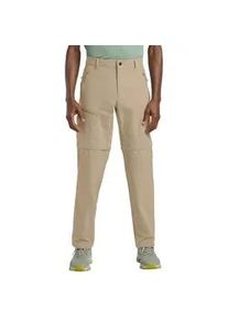 Zip-off-Hose Jack Wolfskin "PICO TRAIL ZIP OFF PANTS M", Herren, Gr. 56, N-Gr, hazel wood, Obermaterial: 100% Polyester. Futter: 100% Polyester, Hosen, Atmungsaktiv, schnell trocknend, wasserabweisend, zwei Tragevarianten