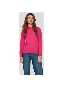 Strickpullover Rabe "Pullover", Damen, Gr. 42, pink, 50%Polyester, 30%Viskose, 20%Polyamid, unifarben, gerade, gerader Abschluss, Pullover Strickpullover