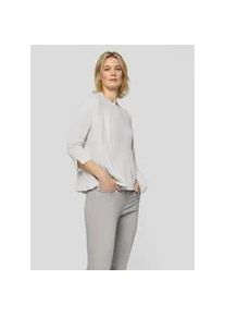 Strickjacke Rabe, Damen, Gr. 44, hellgrau, Strick, Obermaterial: 87% Viskose, 13% metallisierte Fasern, unifarben, l&auml;ssig geschnitten h&uuml;ftbedeckend, Rundhals, Strickjacken Strickjacke, ohne Verschluss, mit Glitzer-Details