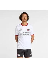 Fu&szlig;balltrikot New Balance "BAYER 04 LEVERKUSEN SHORT SLEEVE JERSEY", Herren, Gr. XL, fourth, Obermaterial: 100% Polyester, Trikots Fu&szlig;balltrikot, Sondertrikot 50 JAHRE FANCLUB