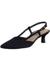 Pumps Paul Green "Paul Green Pumps Leder", Damen, Gr. 42, dunkelblau, Leder, Schuhe Pumps