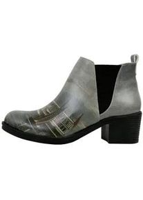 Stiefelette DOGO "Eve Chelsea Boot Nature Damen Stiefeletten", Damen, Gr. 38, Normalschaft, mehrfarbig, Lederimitat, Schuhe Stiefelette, Handgefertigt