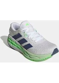 Laufschuh Adidas PERFORMANCE "ADISTAR 4", Herren, Gr. 45, cloud wei&szlig;, tech indigo, lime burst, Textil, Schuhe Laufschuh
