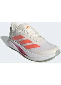 Laufschuh Adidas PERFORMANCE "DURAMO SL 2", Herren, Gr. 42,5, sanftes wei&szlig;, lucid orange, wonder silber, Synthetik, Textil, Schuhe Laufschuh