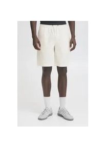 Leinenhose Blend "BHBay Linen", Herren, Gr. S, US-Gr&ouml;&szlig;en, wei&szlig; (snow wei&szlig;), 55% Leinen, 45% Baumwolle, unifarben, Basic, normal normal, Hosen, Komfortable Shorts aus Leinenmix