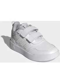 Sneaker Adidas SPORTSWEAR "TENSAUR SPORT 3.0 CF K", Damen, Gr. 36, cloud wei&szlig;, ftwr wei&szlig;, grau one, Synthetik, Textil, Schuhe Sneaker, mit Klettverschluss, f&uuml;r Kinder & Jugendliche