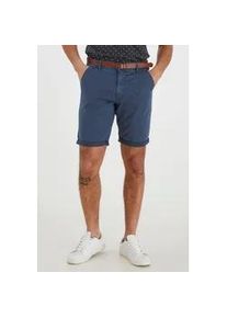 Chinoshorts Blend "BHBrane", Herren, Gr. XL, US-Gr&ouml;&szlig;en, marineblaus, Web, 97% Baumwolle, 3% Elasthan, regular fit kurz, Hosen Chinoshorts, Stilvolle Chino Shorts mit Eingrifftaschen und G&uuml;rtel