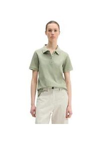 Marc O'Polo Poloshirt MARC O'POLO "aus Piqu&eacute;-Jersey", Damen, Gr. M, fresh sage, Obermaterial: 96% Baumwolle, 4% Elasthan, unifarben, regular fit, Shirts