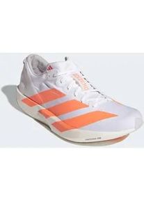 Laufschuh Adidas PERFORMANCE "ADIZERO ADIOS 9", Herren, Gr. 46,5, cloud wei&szlig;, lucid orange, lucid rot, Synthetik, Textil, Schuhe Laufschuh