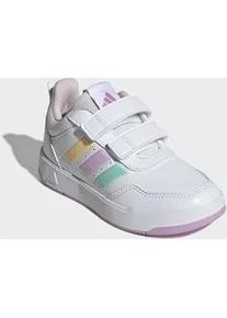 Sneaker Adidas SPORTSWEAR "TENSAUR SPORT 3.0 CF K", Damen, Gr. 31, cloud wei&szlig;, bliss lila, clear pink, Synthetik, Textil, Schuhe Sneaker, mit Klettverschluss, f&uuml;r Kinder & Jugendliche