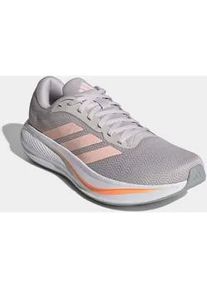 Laufschuh Adidas PERFORMANCE "RESPONSE RUNNER 2", Damen, Gr. 41, ice lila, silber metallic, beam orange, Synthetik, Textil, Schuhe Laufschuh