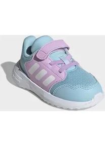 Klettschuh Adidas SPORTSWEAR "TENSAUR RUN 3.0 KIDS", M&auml;dchen, Gr. 25, icey blau, ftwr wei&szlig;, bliss lila, Synthetik, Textil, Schuhe Klettschuh, f&uuml;r Kinder, mit Klettverschluss