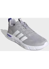 Walkingschuh Adidas SPORTSWEAR "CLOUDFOAM FLEX ELASTIC LACE", Herren, Gr. 46, grau two, ftwr wei&szlig;, glory grau, Textil, Schuhe Walkingschuh