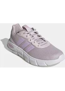 Walkingschuh Adidas SPORTSWEAR "CLOUDFOAM FLEX LACES", Damen, Gr. 38,5, ice lila, ice lavender, core wei&szlig;, Textil, Schuhe Walkingschuh